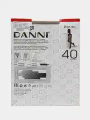 Бежевый колготки женские Danni Bikini 40 den