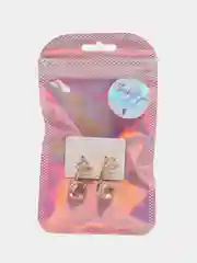 Серьги гвоздики двойные