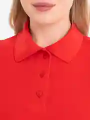 Алый футболка поло женская, Lilians