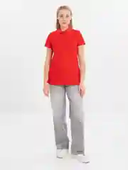 Алый футболка поло женская, Lilians