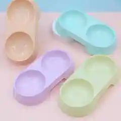 Миска для кошек и собак Миска двойная