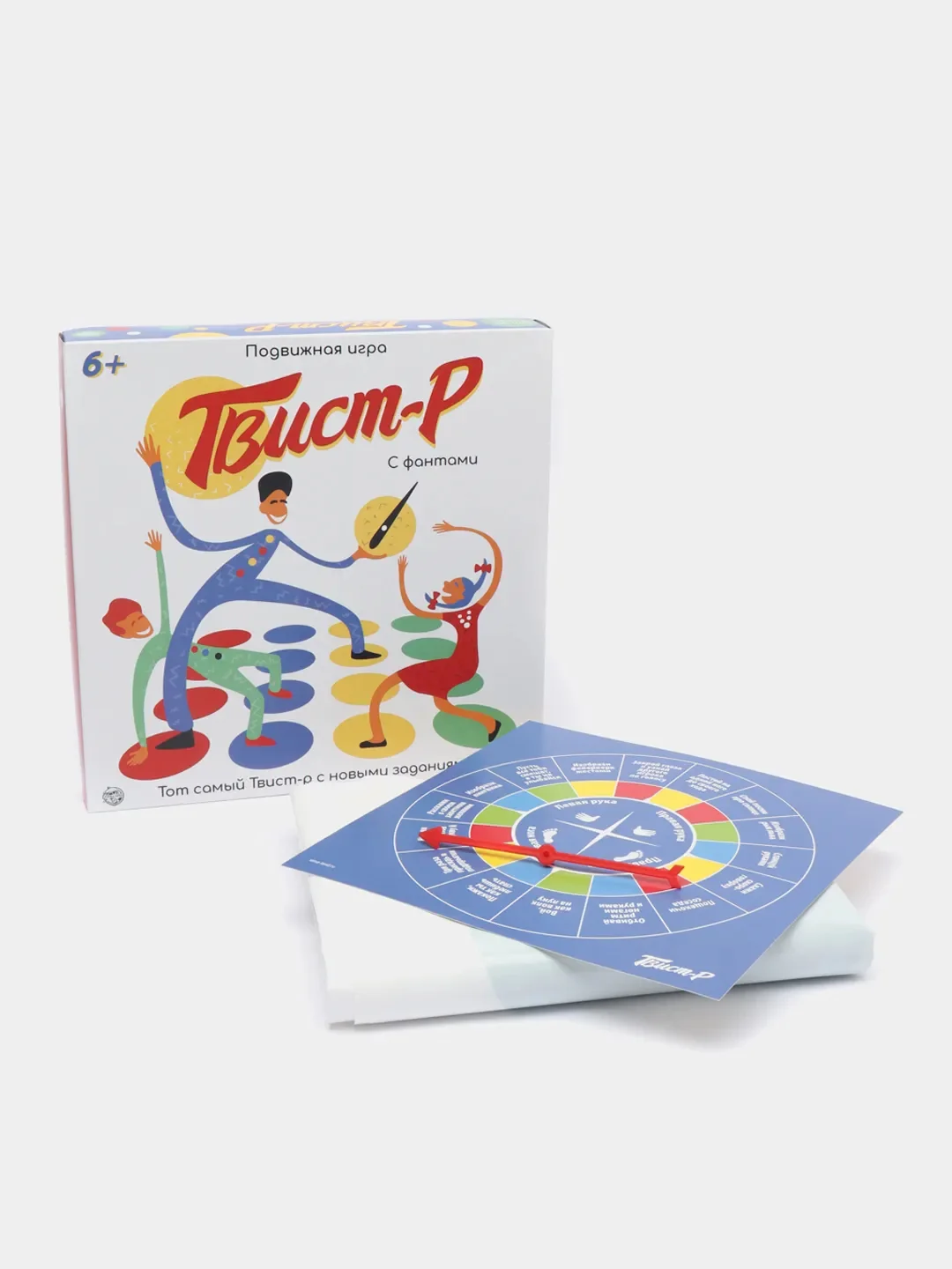 Подвижная напольная игра "Твистер"