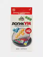 Настольная игра-головоломка на логику ЛогикУМ, 105 заданий