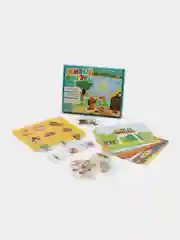 S Настольная игра "Живые фигуры", с пластиковыми карточками