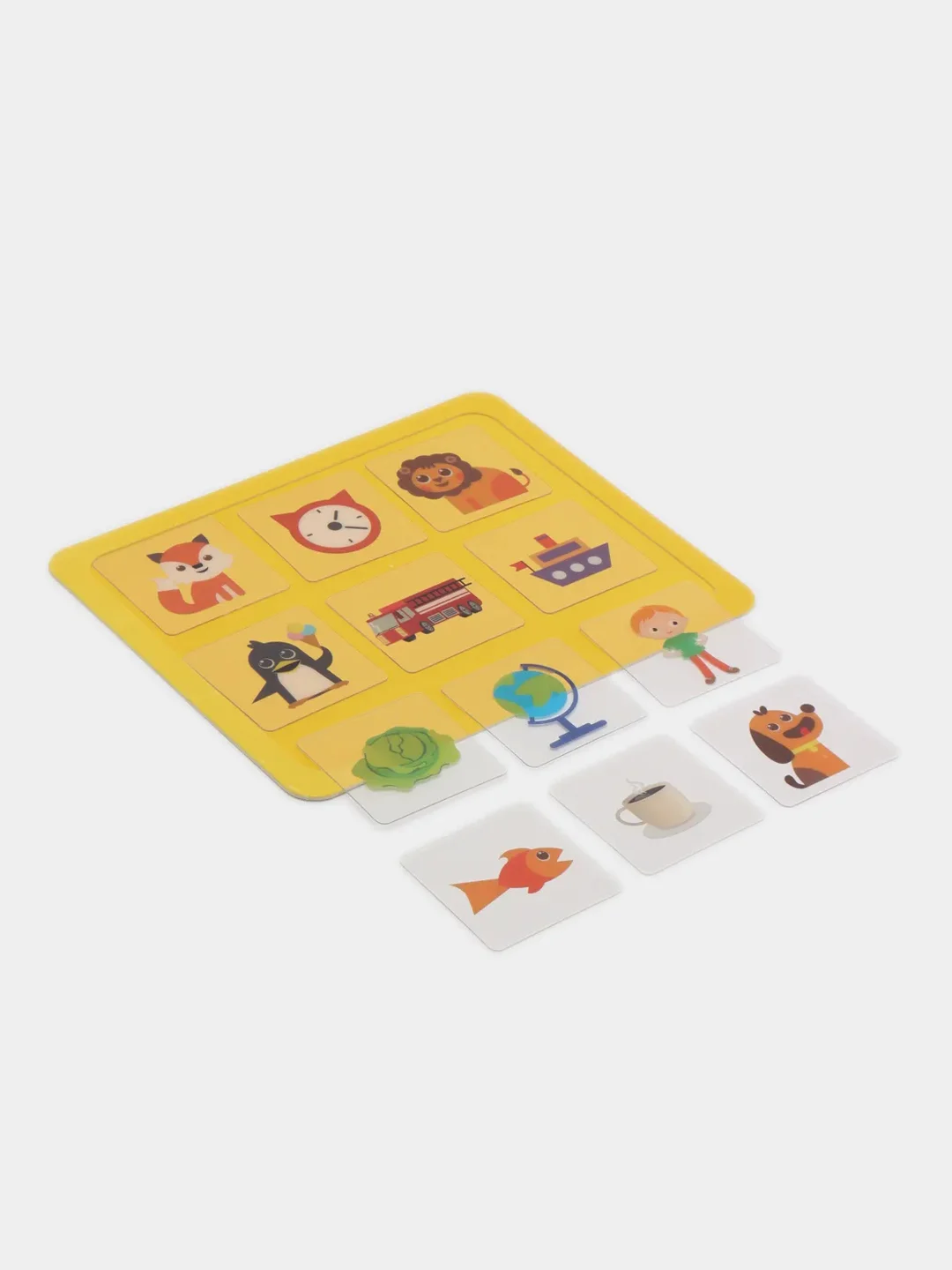 S Настольная игра "Живые фигуры", с пластиковыми карточками