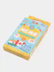 Настольная детская игра "Мемо", транспорт, животные, флаги