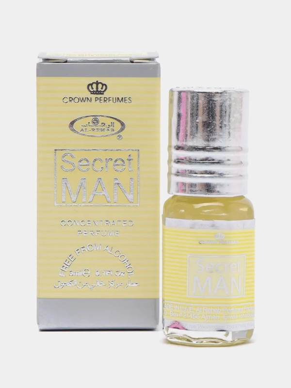Масляные духи Al Rehab  SILVER,SECRET MAN , Balkis 3 мл