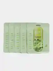 Jigott Корейская тканевая маска Зеленый чай Real Ampoule Mask Green Tea 5 штук