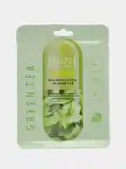 Jigott Корейская тканевая маска Зеленый чай Real Ampoule Mask Green Tea 5 штук