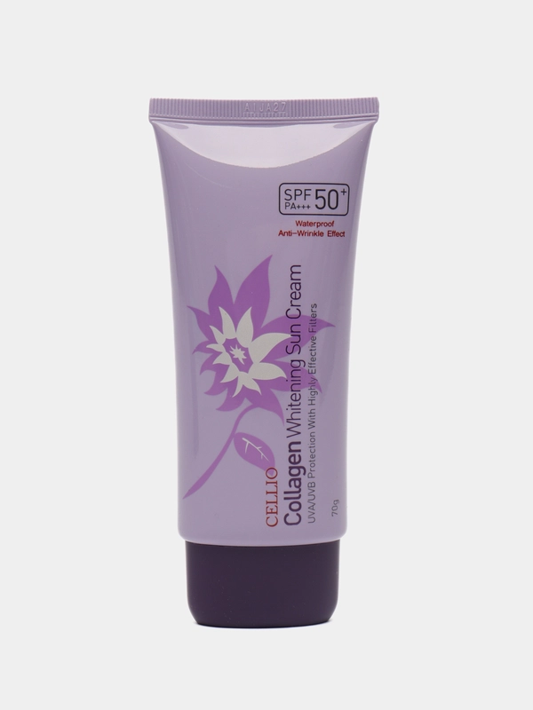 Крем солнцезащитный для лица и тела CELLIO, водостойкий, SPF 50+, PA+++