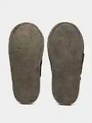 Белый тапочки домашние женские и мужские, меховые, из овчины