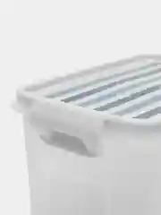 Контейнер для СВЧ и заморозки продуктов 1,1 л с защелками