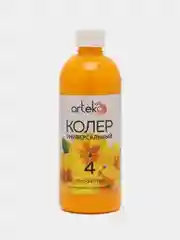 Колер-паста АРТЭКО №4. Цвет: ярко-желтый, 500 гр