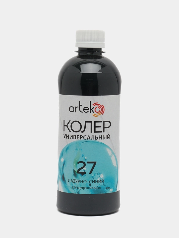 Колер №27 лазурно-синий, Arteko, 1 шт. по 500 мл