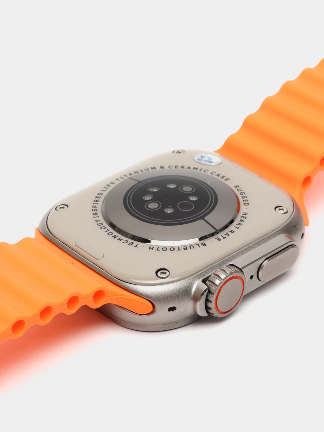 Оранжевый умные смарт часы мужские женские, смарт-часы / Smart Watch