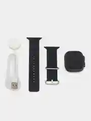 Синий меланж умные смарт часы мужские женские, смарт-часы / Smart Watch