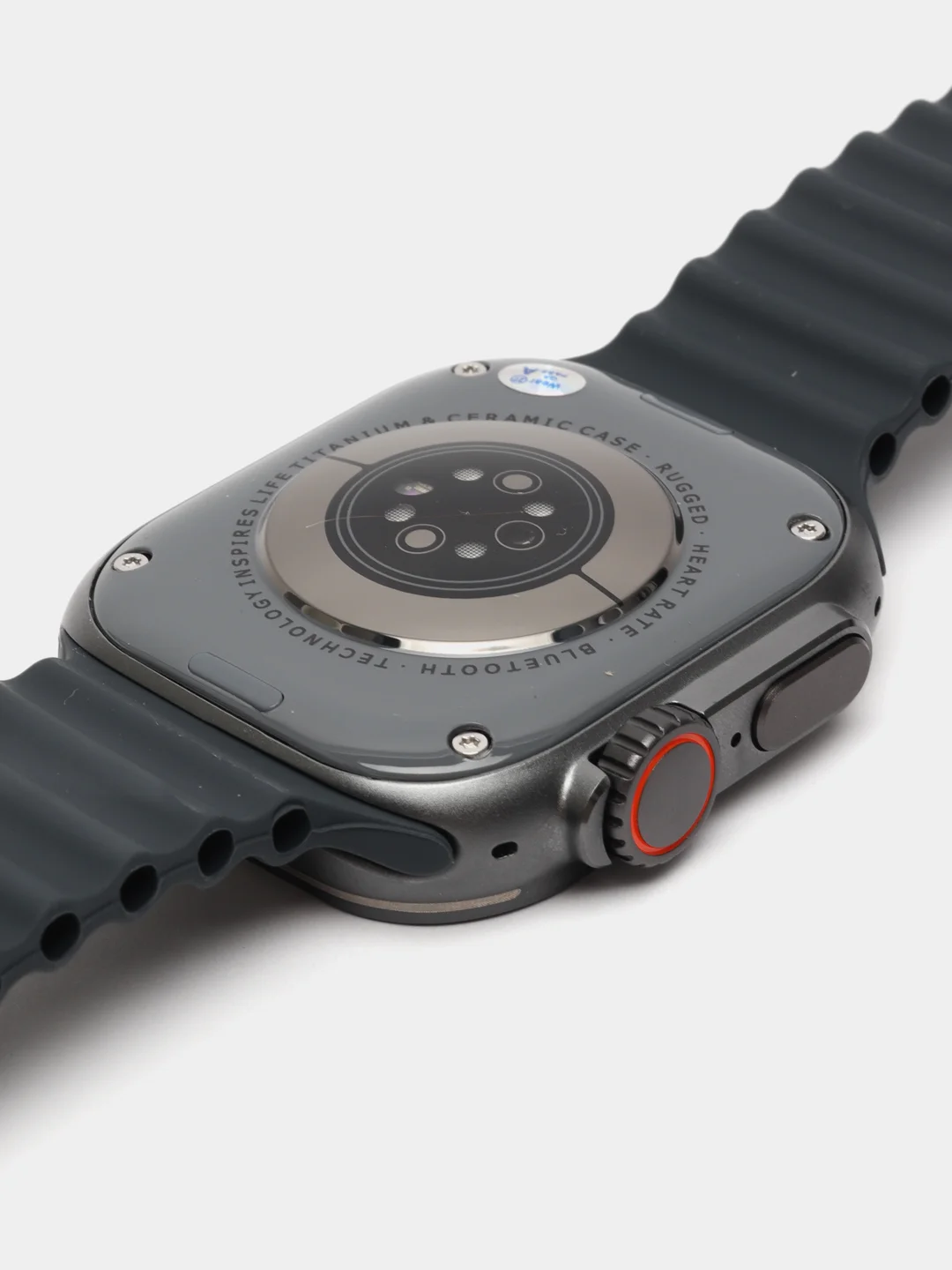 Синий меланж умные смарт часы мужские женские, смарт-часы / Smart Watch