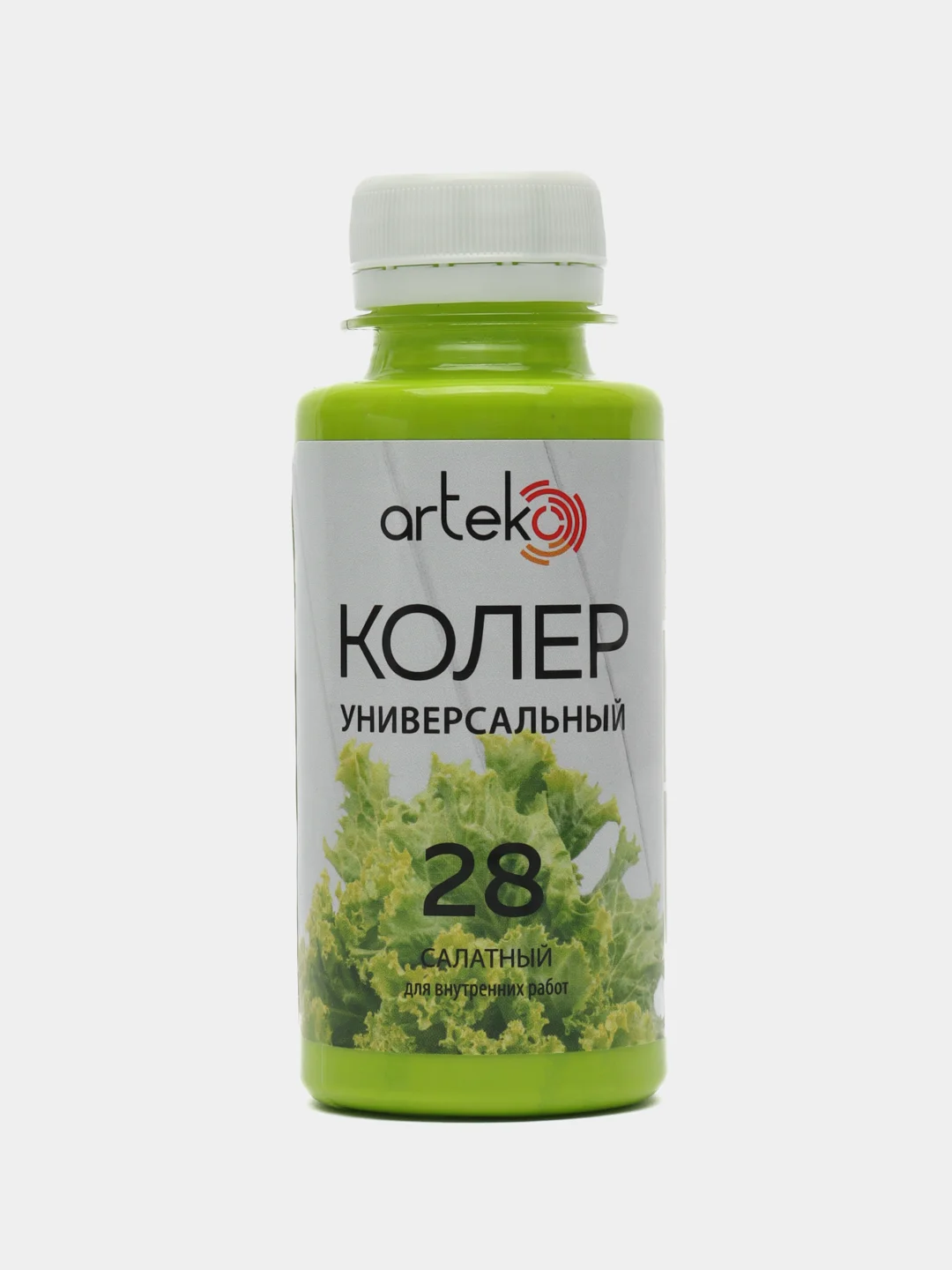 Колер №28 салатный, Arteko, 1 шт. по 100 мл