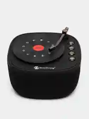 Белый беспроводная портативная Bluetooth  колонка, с радио и 12 звуковых эффектов