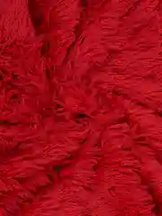 Белый плед травка, искусственный мех, 240 х 220 см