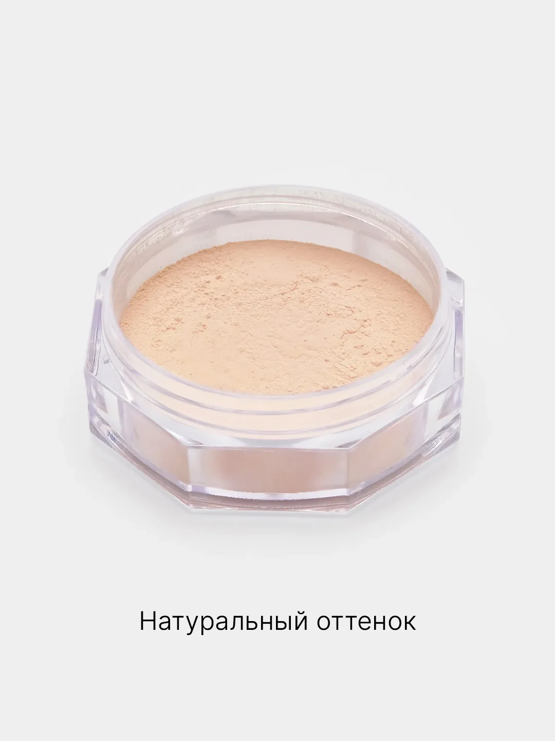 Рассыпчатая пудра для лица со спонжем, минеральная, прозрачная, белая, матирующая основа