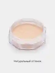 Рассыпчатая пудра для лица со спонжем, минеральная, прозрачная, белая, матирующая основа