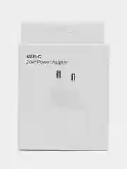 Блок питания для iPhone и Samsung, с Type-C и быстрой зарядкой, 20 W