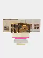 Аметистовый накладные ногти + патчи - комплект - 24 шт/ упаковка