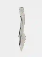 Серебряный щипцы для кальяна и углей, длина 16 см, шило в комплекте