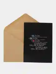 Открытка "Holdon"