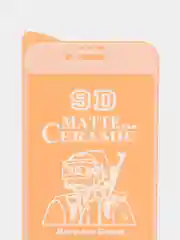 Белый защитная пленка матовая на экран iPhone 6+ 7 Plus 8 керамическая на дисплей черная и белая