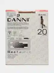 Бежевый колготки женские Danni Bikini 20 den