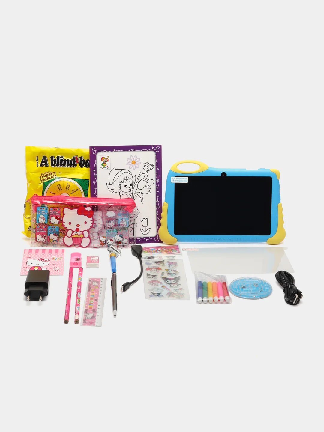 Синий детский планшет SmartX X20 mini, SmartTablet PC, Wi-Fi, 7", 2+16 Gb