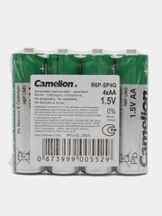 Батарейки  пальчиковые , мизинчиковые,  4штуки в упаковке, Camelion Super Heavy Duty