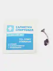 Разноцветный банан для пупка в форме Сердце с камнем