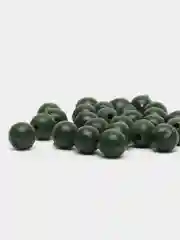 Зелёный хаки бусины (отбойники) силиконовые с отверстием, для рыболовных монтажей