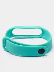 Бирюзовый силиконовый ремешок Xiaomi Mi Band 5,6