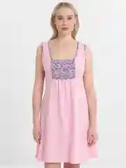 Розовый ночная женская сорочка, домашнее платье, LILIANS