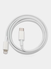 Зарядный кабель для iPhone, USB-C (Type-C) - Lightning, 1 метр