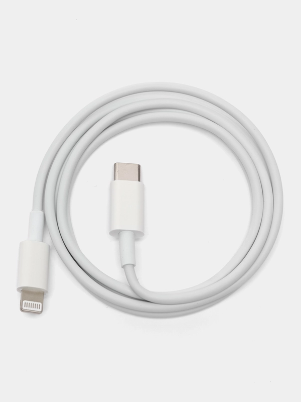 Зарядный кабель для iPhone, USB-C (Type-C) - Lightning, 1 метр