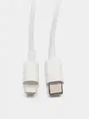 Зарядный кабель для iPhone, USB-C (Type-C) - Lightning, 1 метр