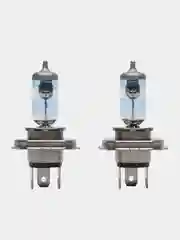 Автомобильная галогеновая лампа MTF H4 12V55W Argentum+130% 3300K (Корея),комплект 2 шт