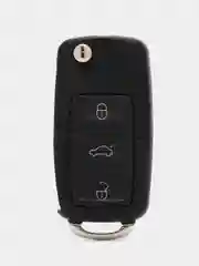 Ключ выкидной VOLKSWAGEN, 3 кнопки (корпус) без лезвия, без держателя элемента питания