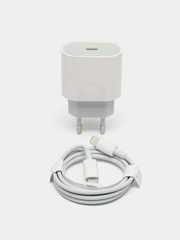 Зарядное устройство для iPhone, с кабелем Lightning, 20W