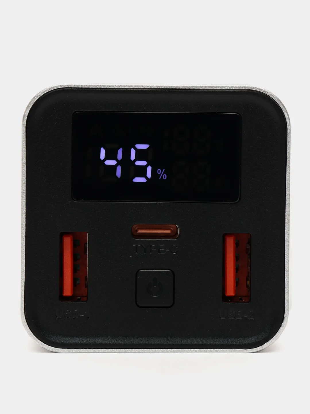 Серебряный внешний аккумулятор (Power bank) NoviSea EV-11 20000 mAh
