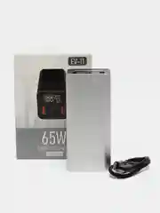 Серебряный внешний аккумулятор (Power bank) NoviSea EV-11 20000 mAh