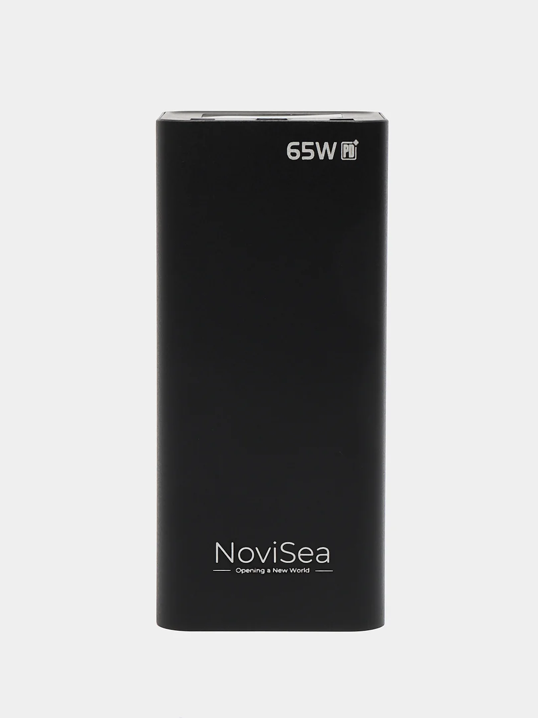 Черный внешний аккумулятор (Power bank) NoviSea EV-11 20000 mAh