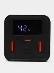 Черный внешний аккумулятор (Power bank) NoviSea EV-11 20000 mAh