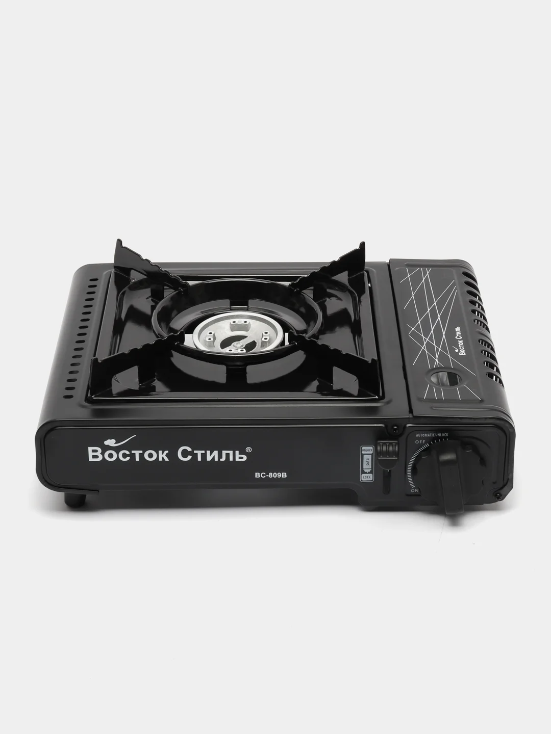 Газовая плитка туристическая Восток Стиль BC-809В, портативная в кейсе, 350 х 300 х 95 мм