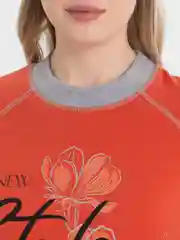 Коралловый платье-туника,с длинными рукавами,LILIANS